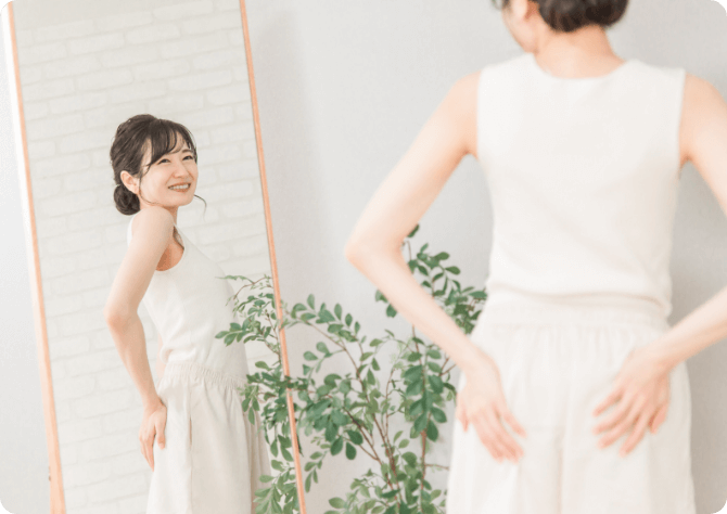 骨盤臓器を支える力のサポート